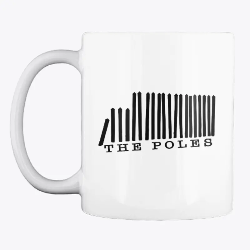 Poles Die Cut Sticker - Coffee Mug